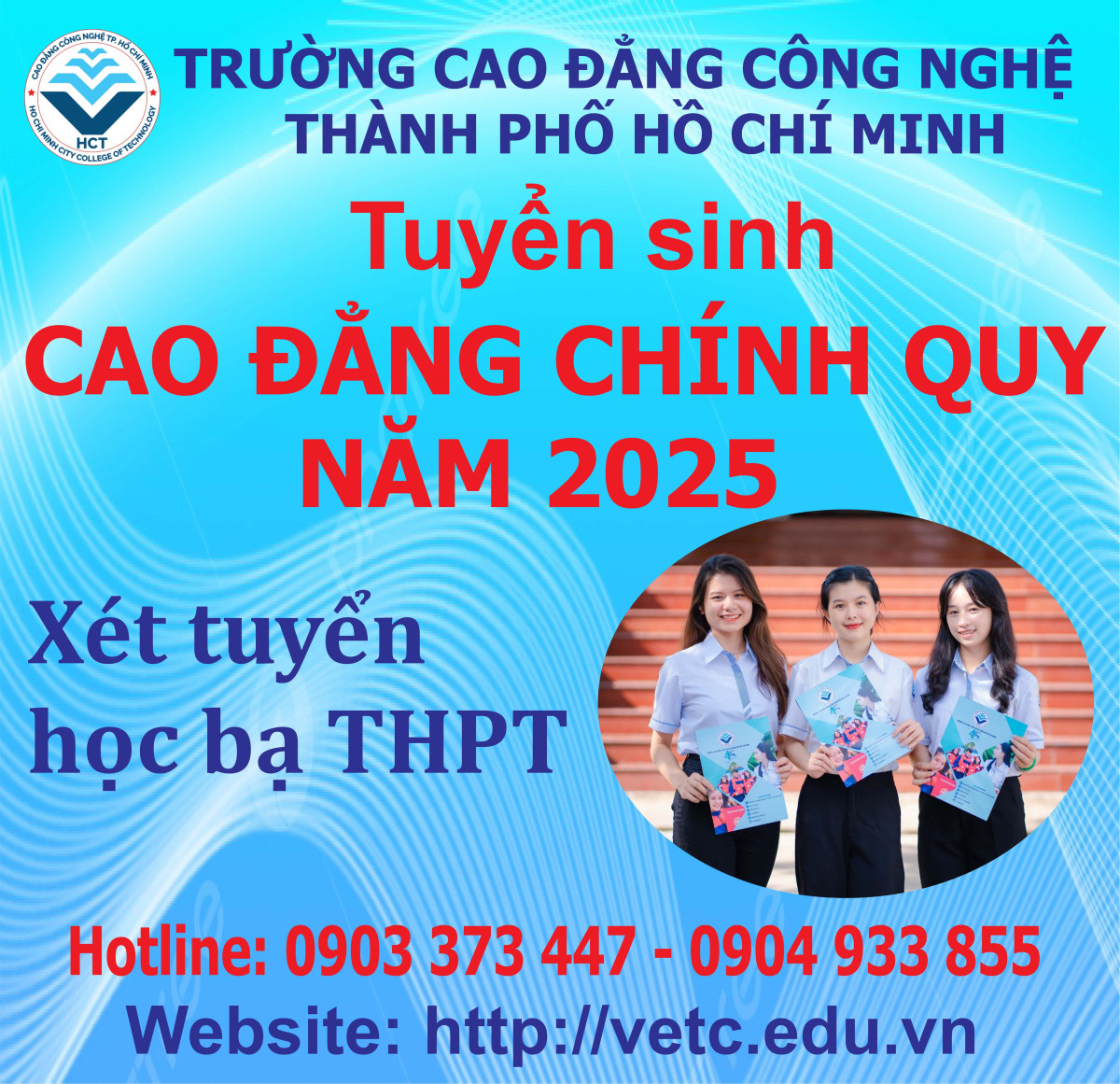 Tuyển sinh 2025 Cao đẳng Công nghệ TP.HCM