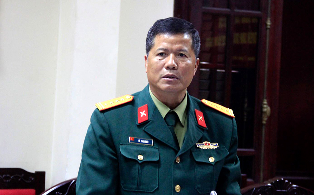 Đại tá Vũ Xuân Tiến, Trưởng ban thư ký Ban Tuyển sinh quân sự Bộ Quốc phòng