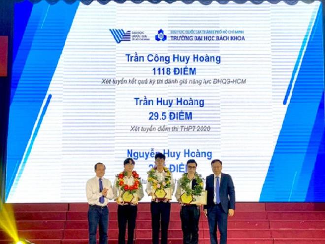 Ba chàng trai tên Huy Hoàng cùng là thủ khoa ĐH Bách khoa TP.HCM