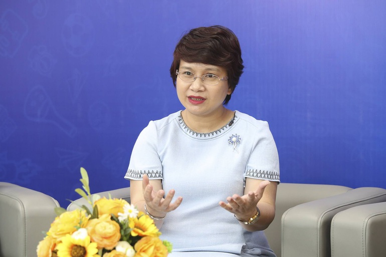 Bà Nguyễn Thu Thủy, Vụ trưởng Vụ Giáo dục đại học, Bộ GD-ĐT.